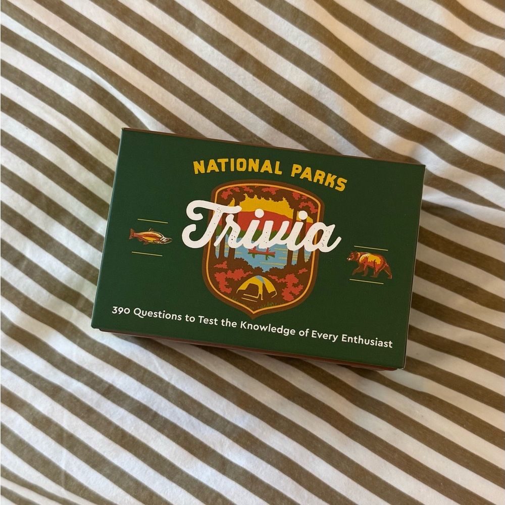 NEW NEVER OPENED - National Parks Trivia Card Game